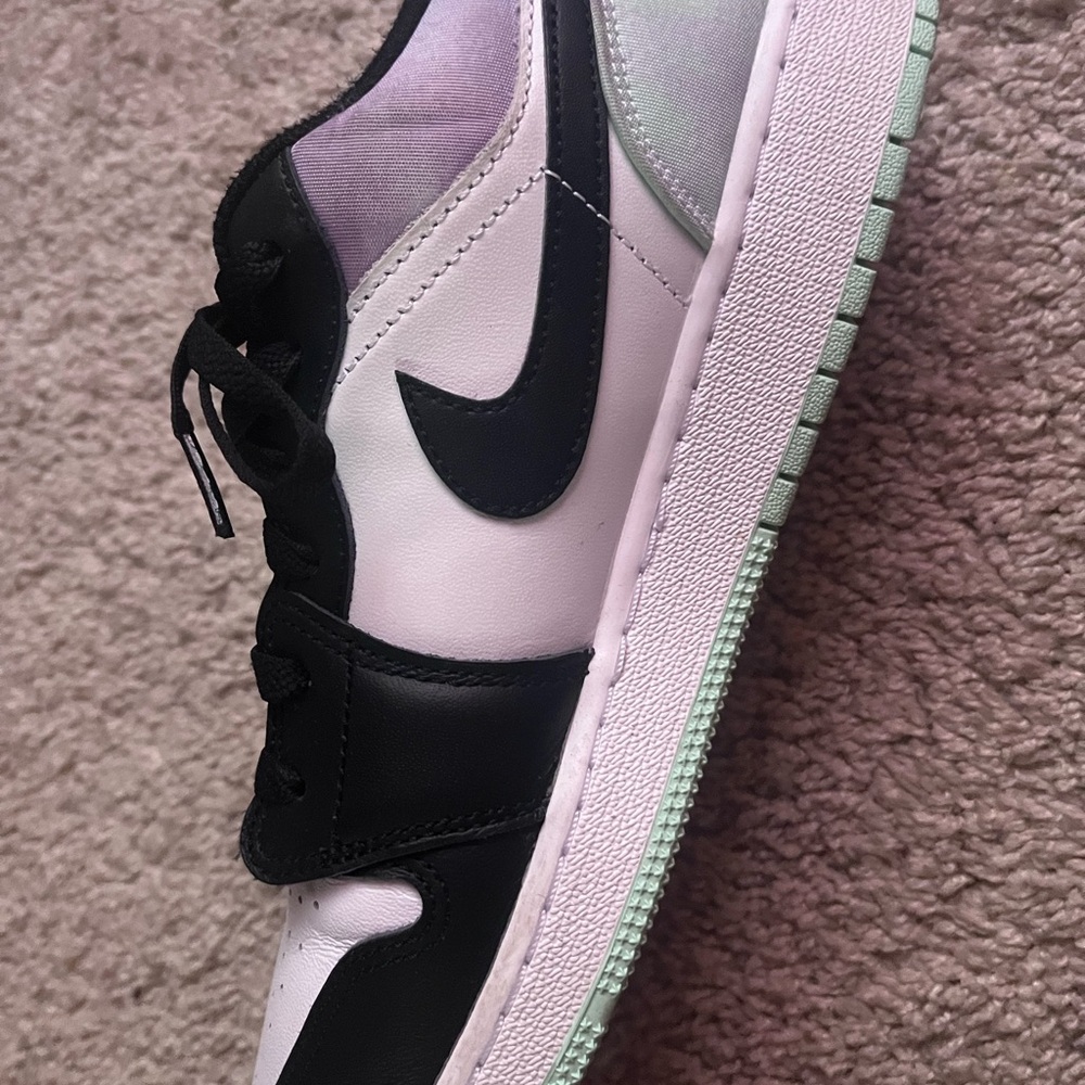Jordan Black and White Low-Top Sneakers